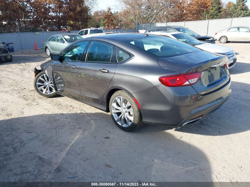 2015 CHRYSLER 200 S - 1C3CCCBB4FN658988