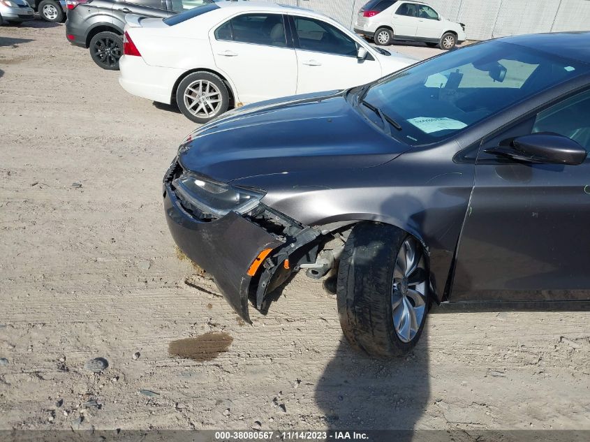 2015 CHRYSLER 200 S - 1C3CCCBB4FN658988