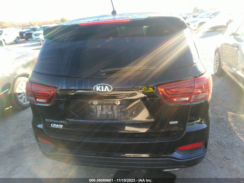 2019 KIA SORENTO L/LX - 5XYPG4A35KG585441