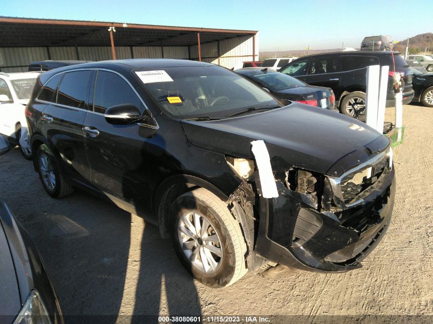 2019 KIA SORENTO L/LX - 5XYPG4A35KG585441