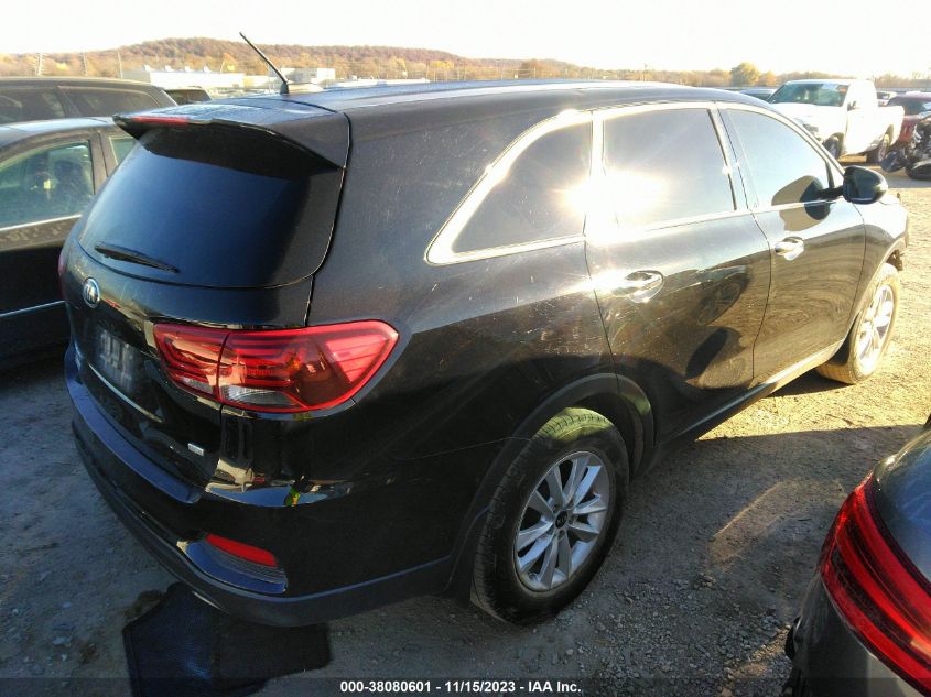 2019 KIA SORENTO L/LX - 5XYPG4A35KG585441