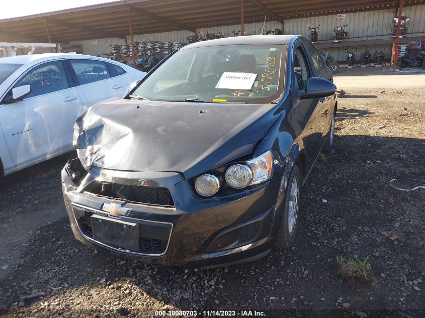 2014 CHEVROLET SONIC LT AUTO - 1G1JC5SH1E4165835