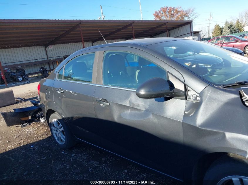 2014 CHEVROLET SONIC LT AUTO - 1G1JC5SH1E4165835