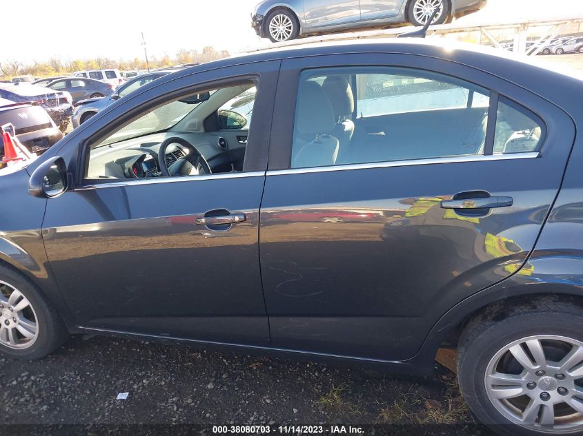 2014 CHEVROLET SONIC LT AUTO - 1G1JC5SH1E4165835