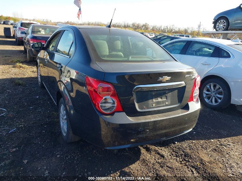 2014 CHEVROLET SONIC LT AUTO - 1G1JC5SH1E4165835