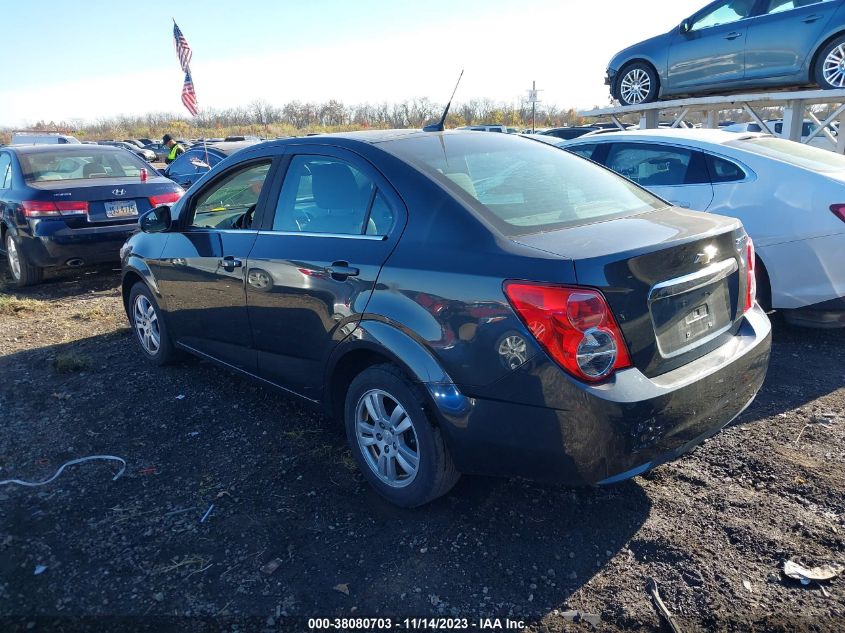 2014 CHEVROLET SONIC LT AUTO - 1G1JC5SH1E4165835