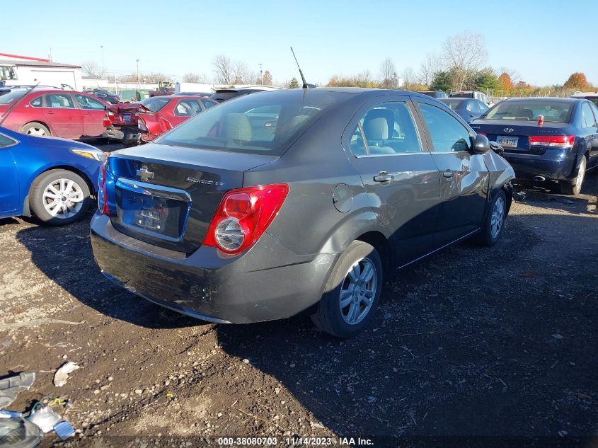 2014 CHEVROLET SONIC LT AUTO - 1G1JC5SH1E4165835