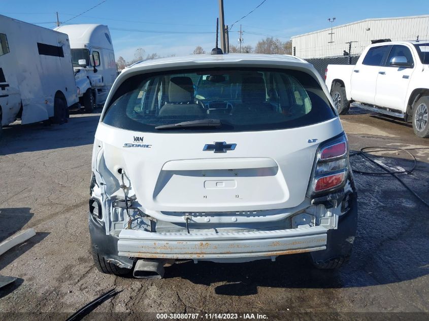 2018 CHEVROLET SONIC LT AUTO - 1G1JD6SH9J4114192
