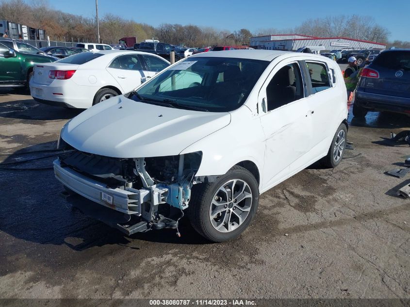 2018 CHEVROLET SONIC LT AUTO - 1G1JD6SH9J4114192
