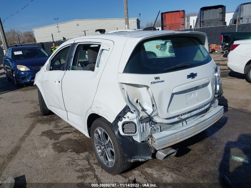 2018 CHEVROLET SONIC LT AUTO - 1G1JD6SH9J4114192
