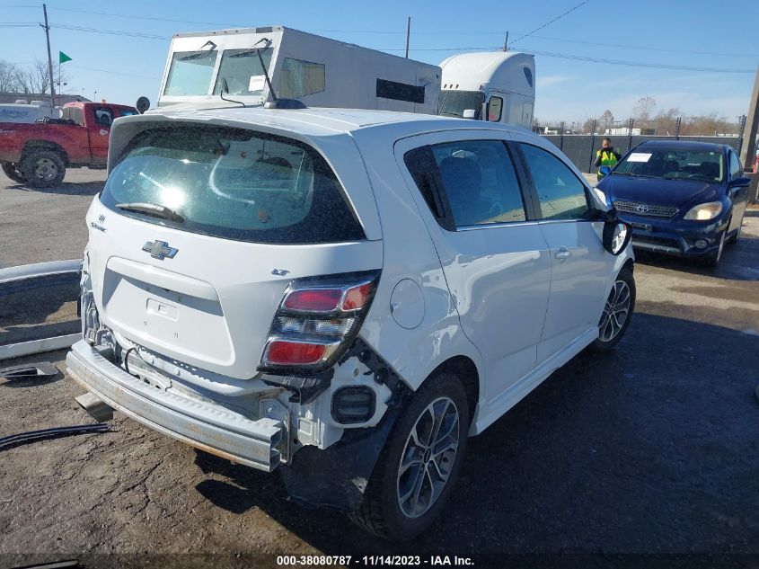 2018 CHEVROLET SONIC LT AUTO - 1G1JD6SH9J4114192
