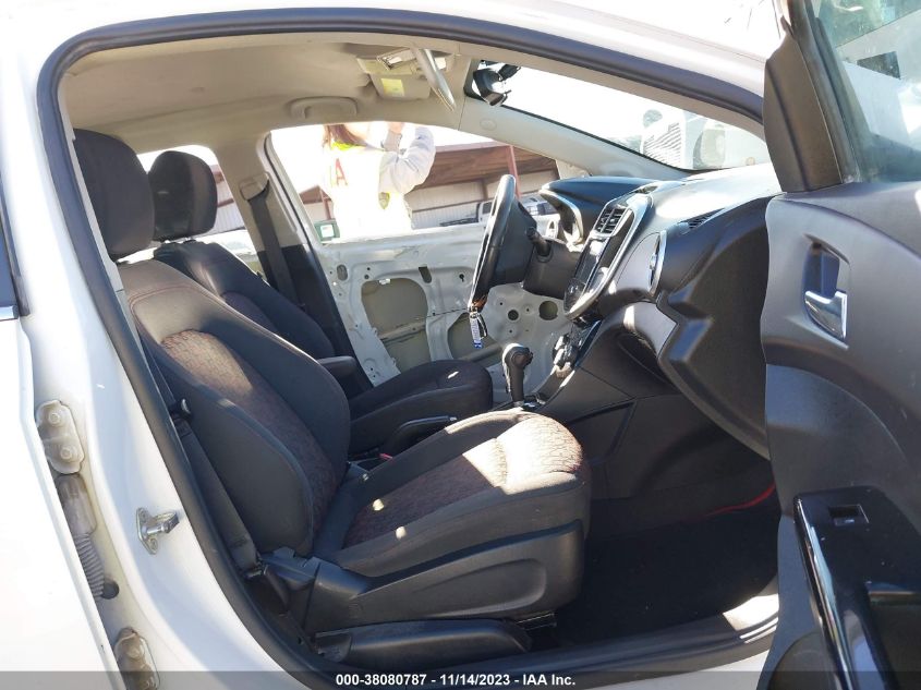 2018 CHEVROLET SONIC LT AUTO - 1G1JD6SH9J4114192