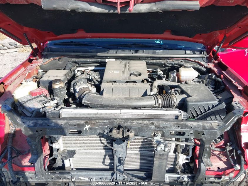 2022 NISSAN FRONTIER S/SV/PRO-4X - 1N6ED1EKXNN647216