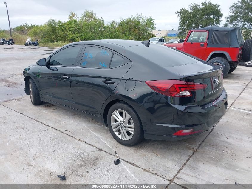 2019 HYUNDAI ELANTRA SEL - 5NPD84LF9KH481471