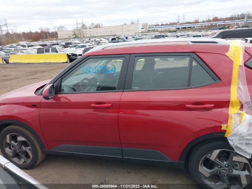 2022 HYUNDAI VENUE SEL - KMHRC8A32NU188151