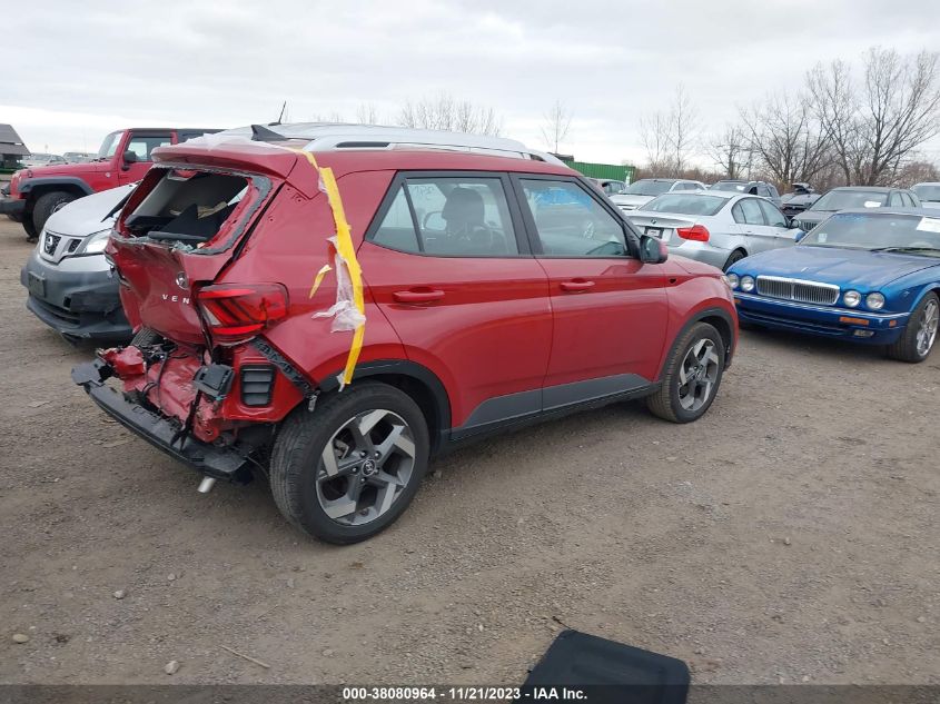 2022 HYUNDAI VENUE SEL - KMHRC8A32NU188151