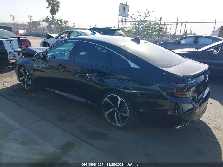 2018 HONDA ACCORD SPORT - 1HGCV1F38JA003618