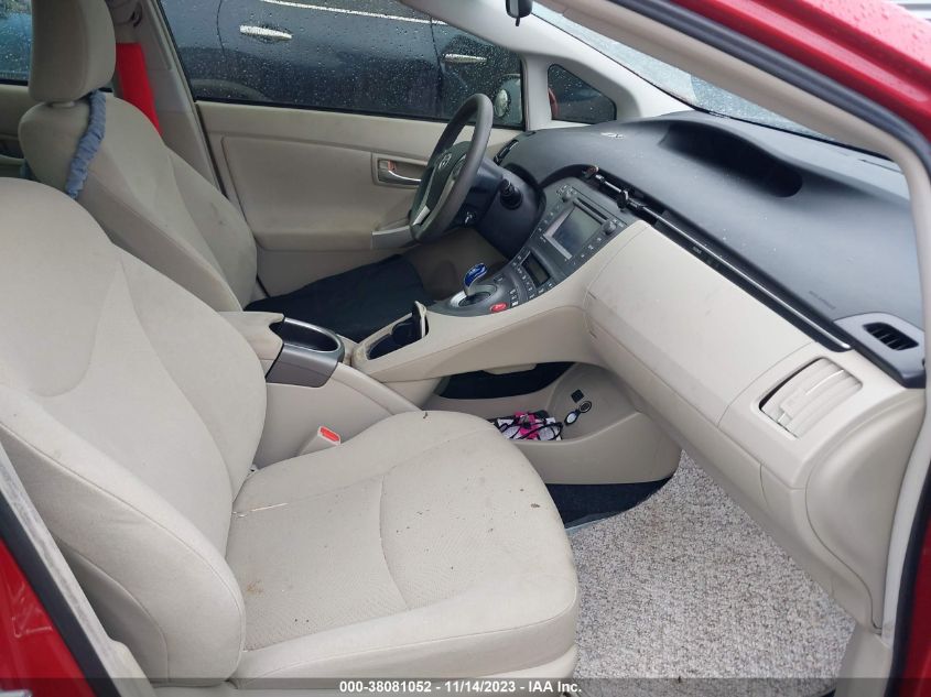 2015 TOYOTA PRIUS THREE - JTDKN3DU6F0454710