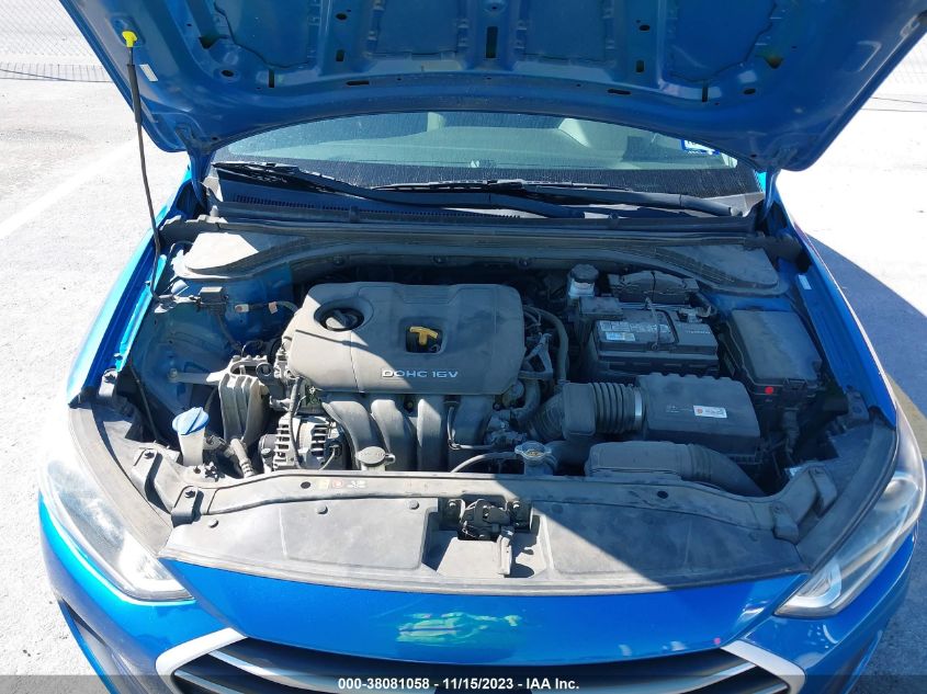 2018 HYUNDAI ELANTRA SE - KMHD74LF2JU606569