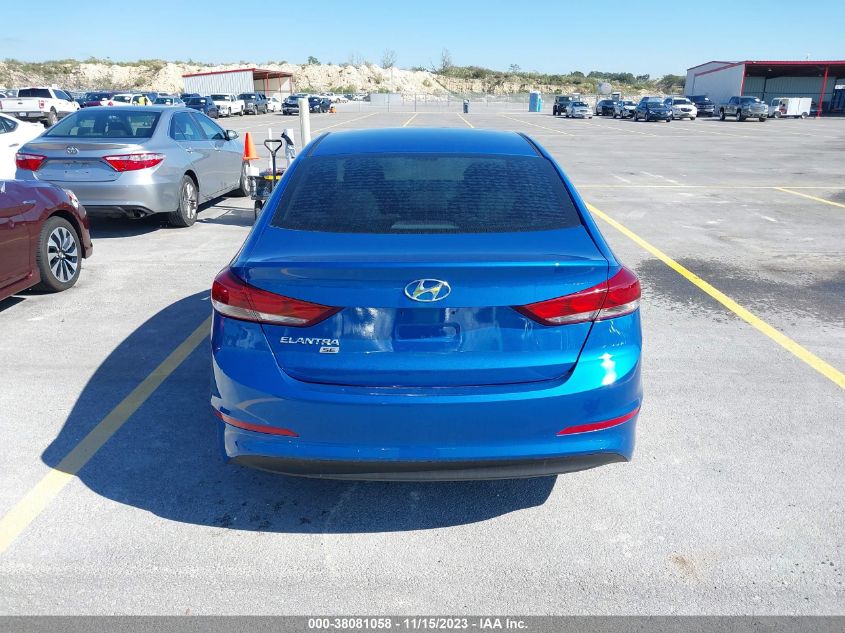 2018 HYUNDAI ELANTRA SE - KMHD74LF2JU606569