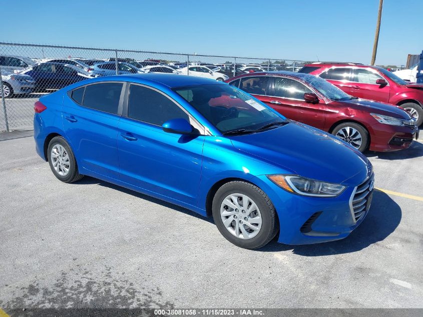 2018 HYUNDAI ELANTRA SE - KMHD74LF2JU606569