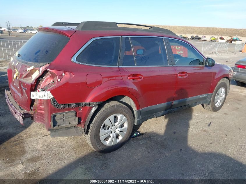 2013 SUBARU OUTBACK 2.5I - 4S4BRBAC5D3216400