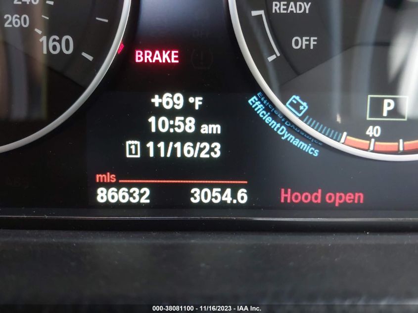 2013 BMW 320I XDRIVE - WBA3C3C50DF981055