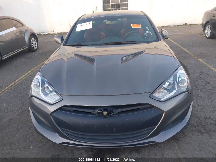 2013 HYUNDAI GENESIS 2.0T R-SPEC - KMHHT6KD7DU079867