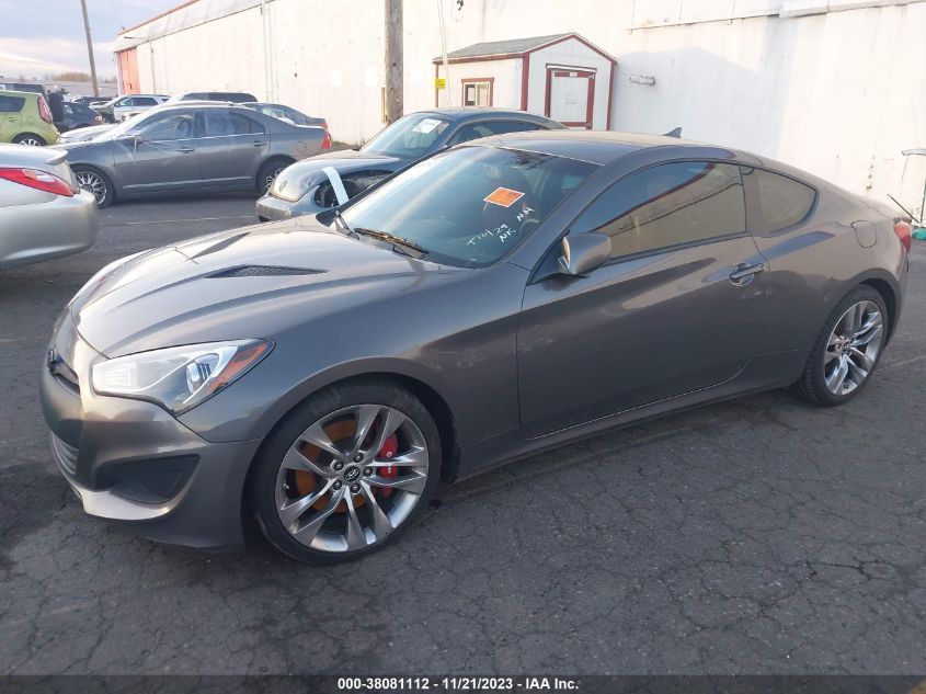2013 HYUNDAI GENESIS 2.0T R-SPEC - KMHHT6KD7DU079867