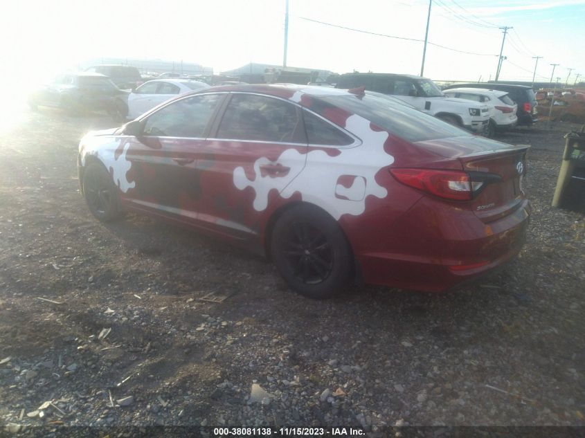 2015 HYUNDAI SONATA SE - 5NPE24AF5FH098173