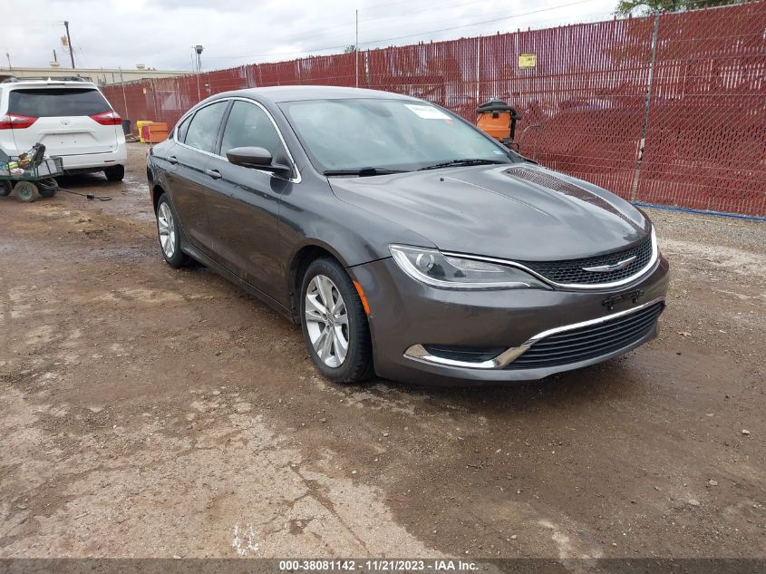 2015 CHRYSLER 200 LIMITED - 1C3CCCAB3FN599241