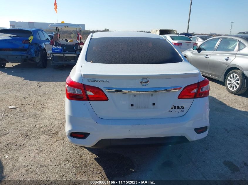 2019 NISSAN SENTRA S/SV/SR/SL - 3N1AB7AP2KY259166