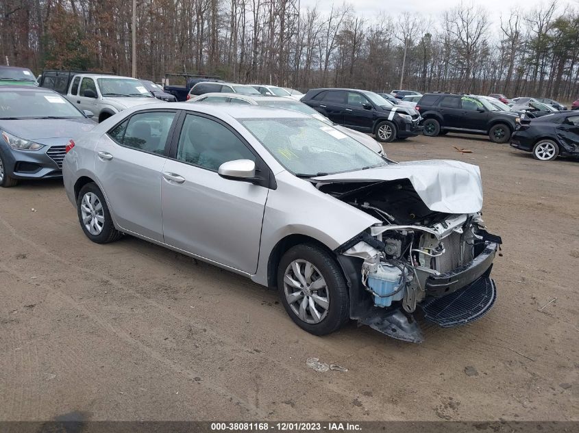 2016 TOYOTA COROLLA LE - 5YFBURHEXGP563039