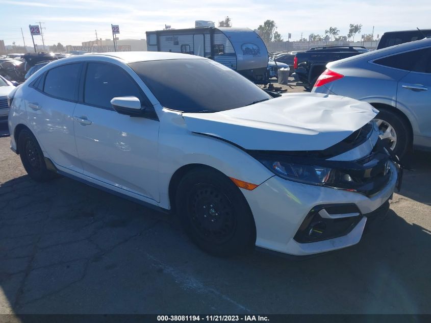 2021 HONDA CIVIC SPORT - SHHFK7H46MU412689