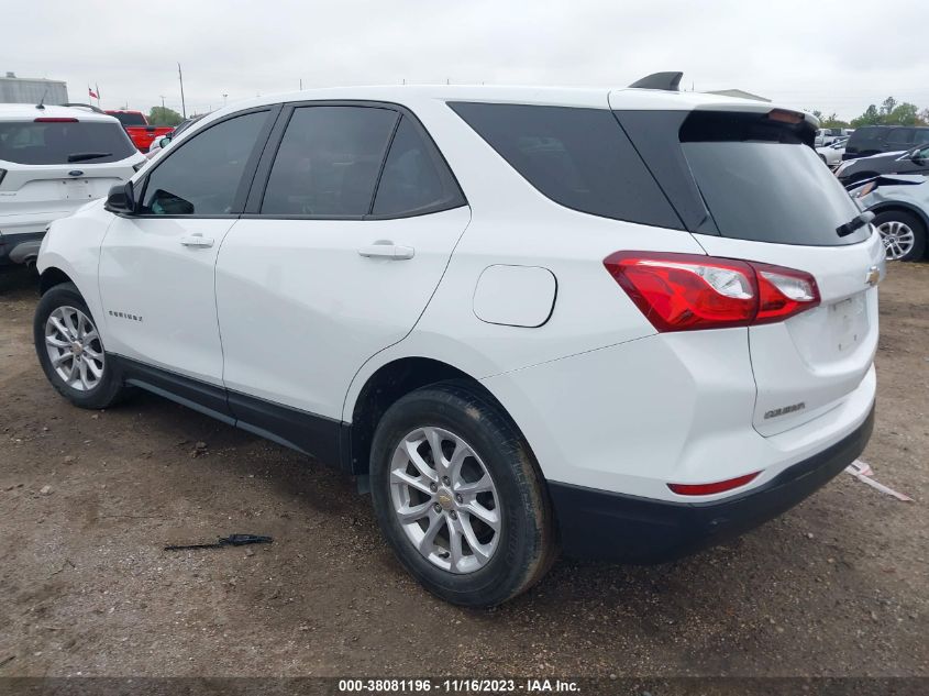 2020 CHEVROLET EQUINOX FWD LS - 3GNAXHEV3LS705091