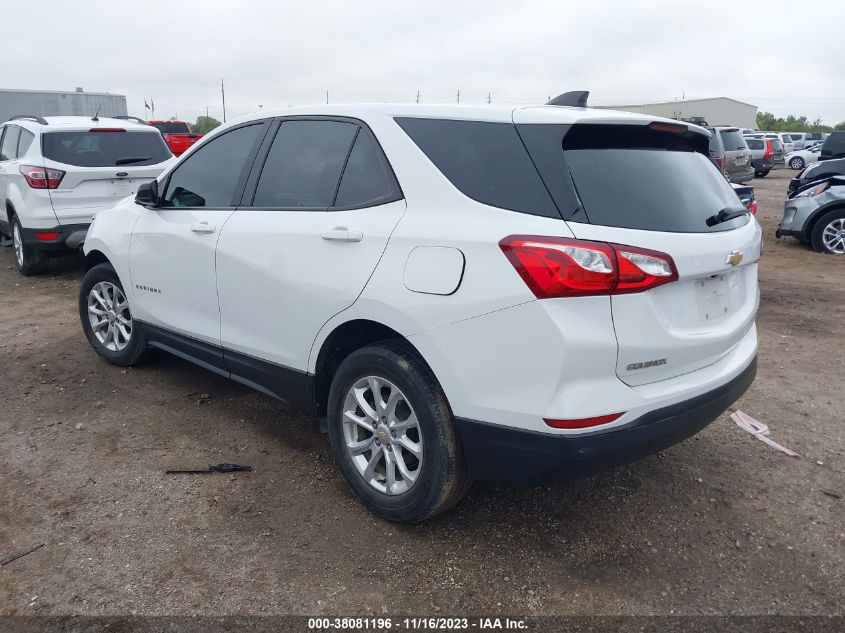 2020 CHEVROLET EQUINOX FWD LS - 3GNAXHEV3LS705091