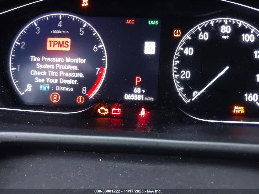 2018 HONDA ACCORD SPORT 2.0T - 1HGCV2F31JA053136