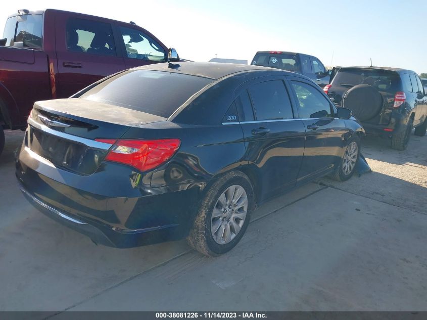2013 CHRYSLER 200 LX - 1C3CCBAG2DN767566