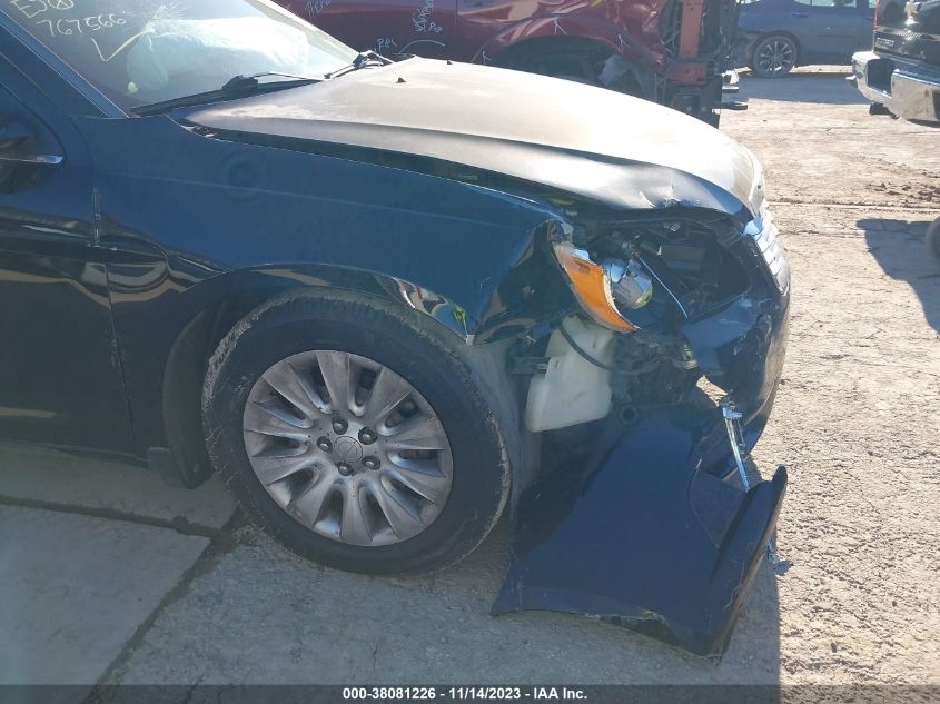 2013 CHRYSLER 200 LX - 1C3CCBAG2DN767566