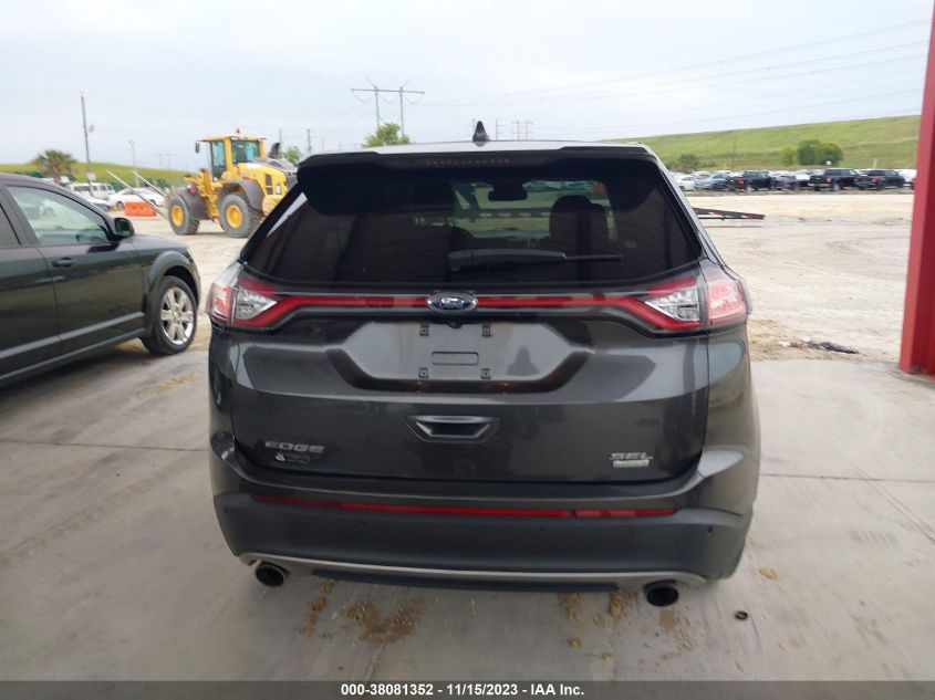 2018 FORD EDGE SEL - 2FMPK3J9XJBB98718