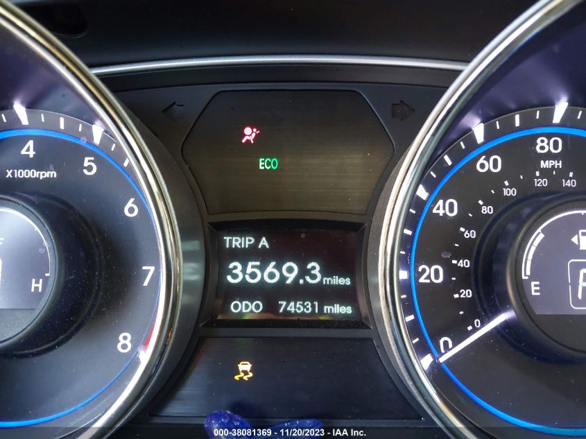 2013 HYUNDAI SONATA GLS - 5NPEB4AC1DH693623