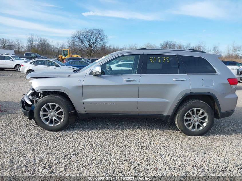 2014 JEEP GRAND CHEROKEE LIMITED - 1C4RJFBGXEC365101