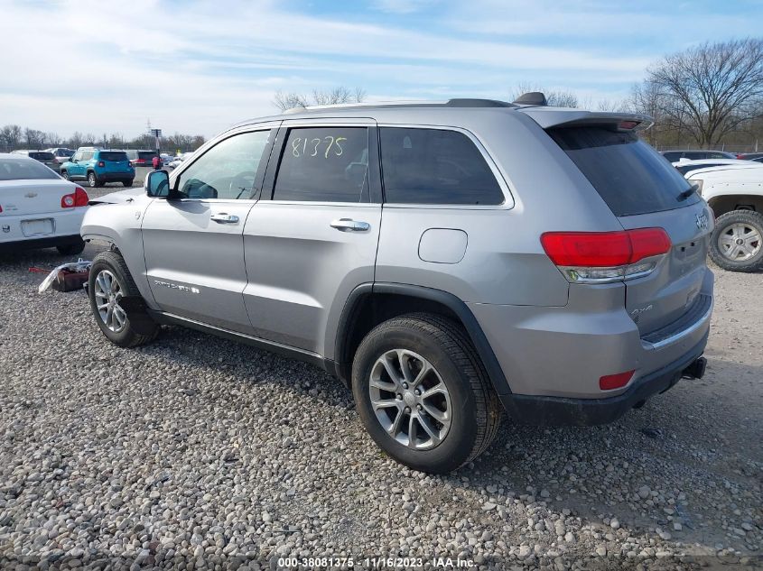 2014 JEEP GRAND CHEROKEE LIMITED - 1C4RJFBGXEC365101