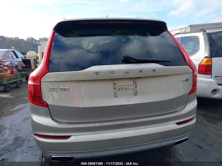 2016 VOLVO XC90 T6 MOMENTUM - YV4A22PK6G1038884