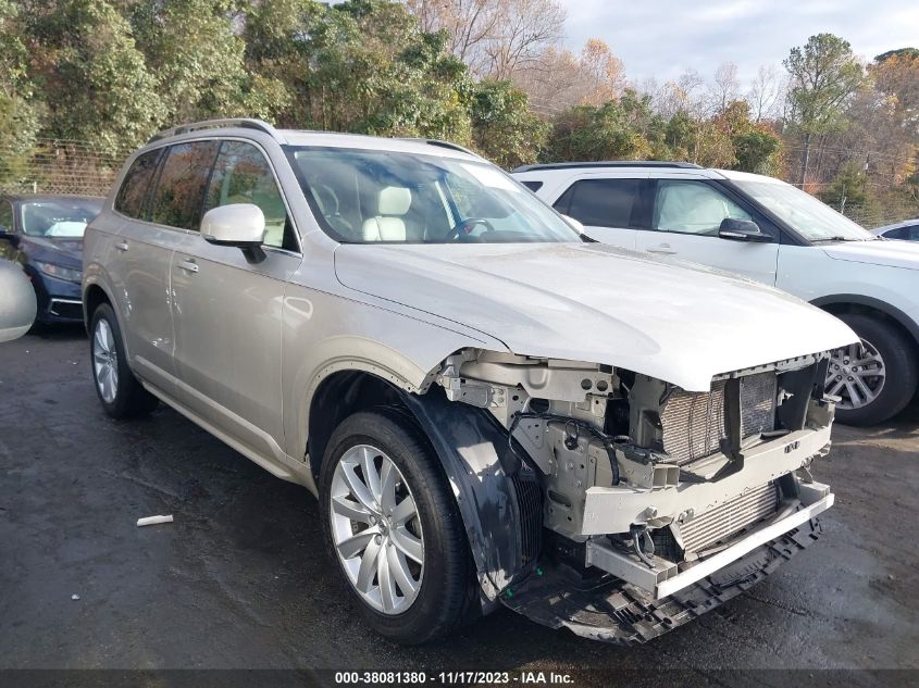 2016 VOLVO XC90 T6 MOMENTUM - YV4A22PK6G1038884