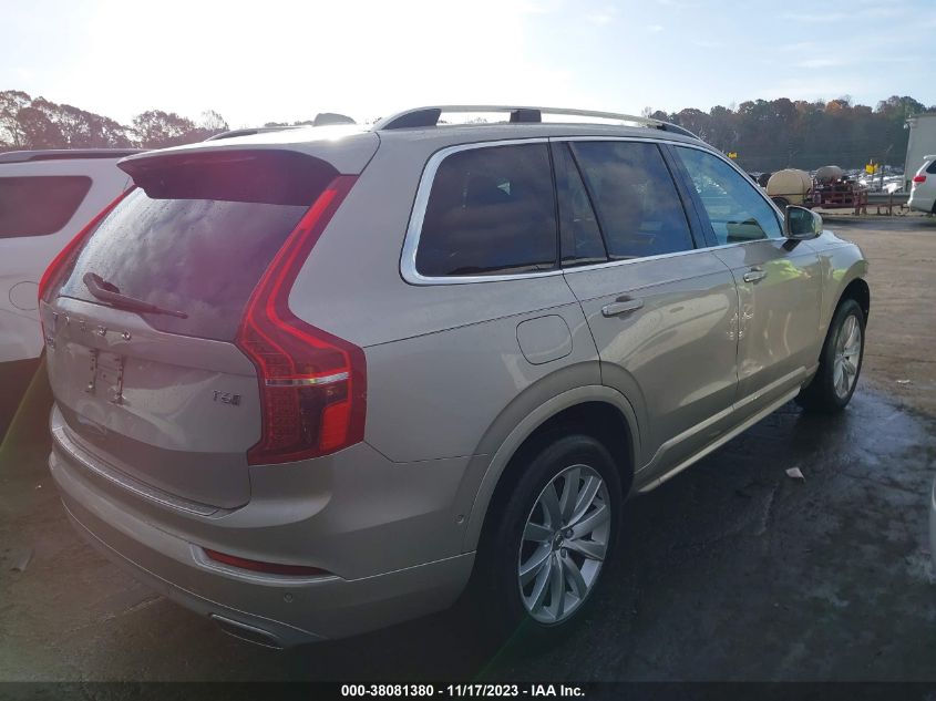 2016 VOLVO XC90 T6 MOMENTUM - YV4A22PK6G1038884