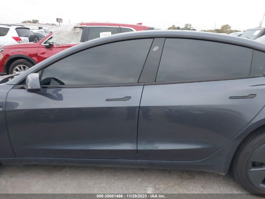 2023 TESLA MODEL 3 - 5YJ3E1EA8PF542447