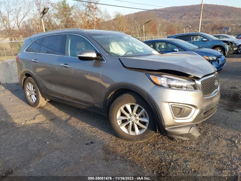 2018 KIA SORENTO LX/L - 5XYPGDA35JG409486