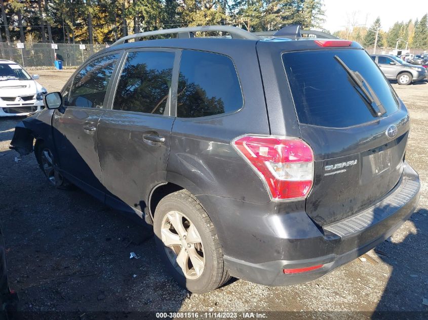 2016 SUBARU FORESTER 2.5I PREMIUM - JF2SJADC0GH538792