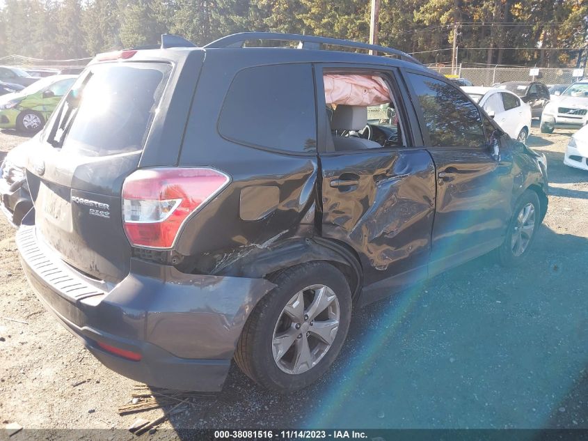 2016 SUBARU FORESTER 2.5I PREMIUM - JF2SJADC0GH538792